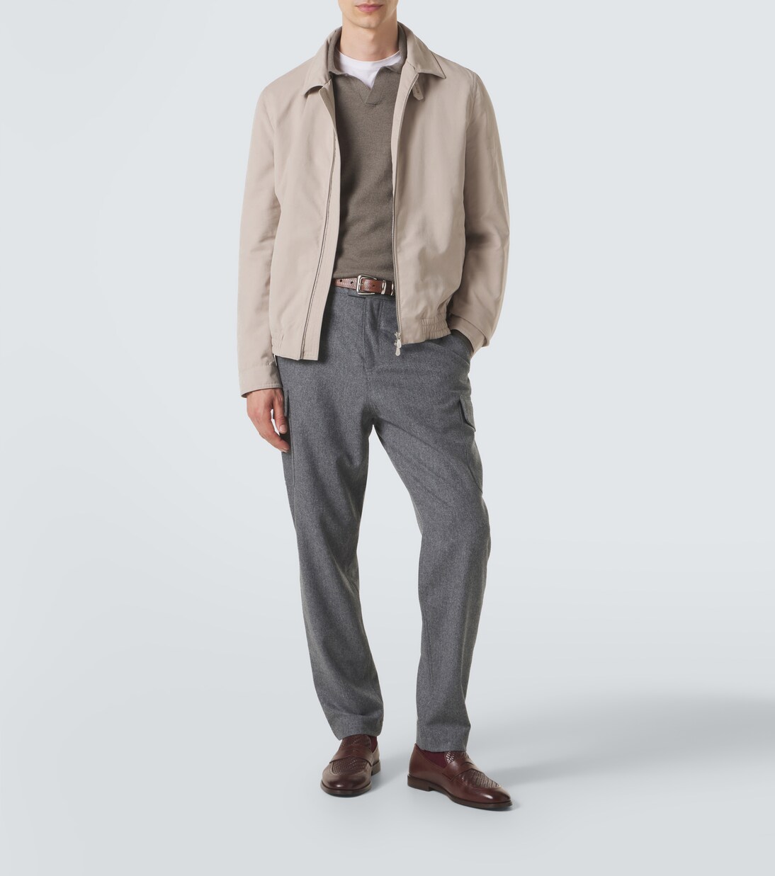 Cashmere polo sweater | Brunello Cucinelli