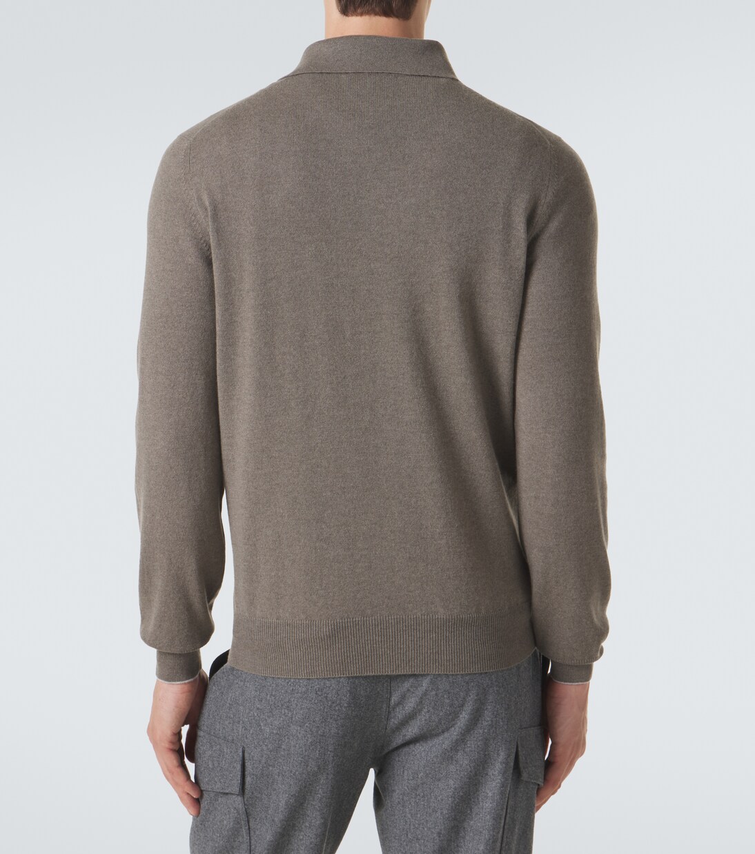 Cashmere polo sweater | Brunello Cucinelli