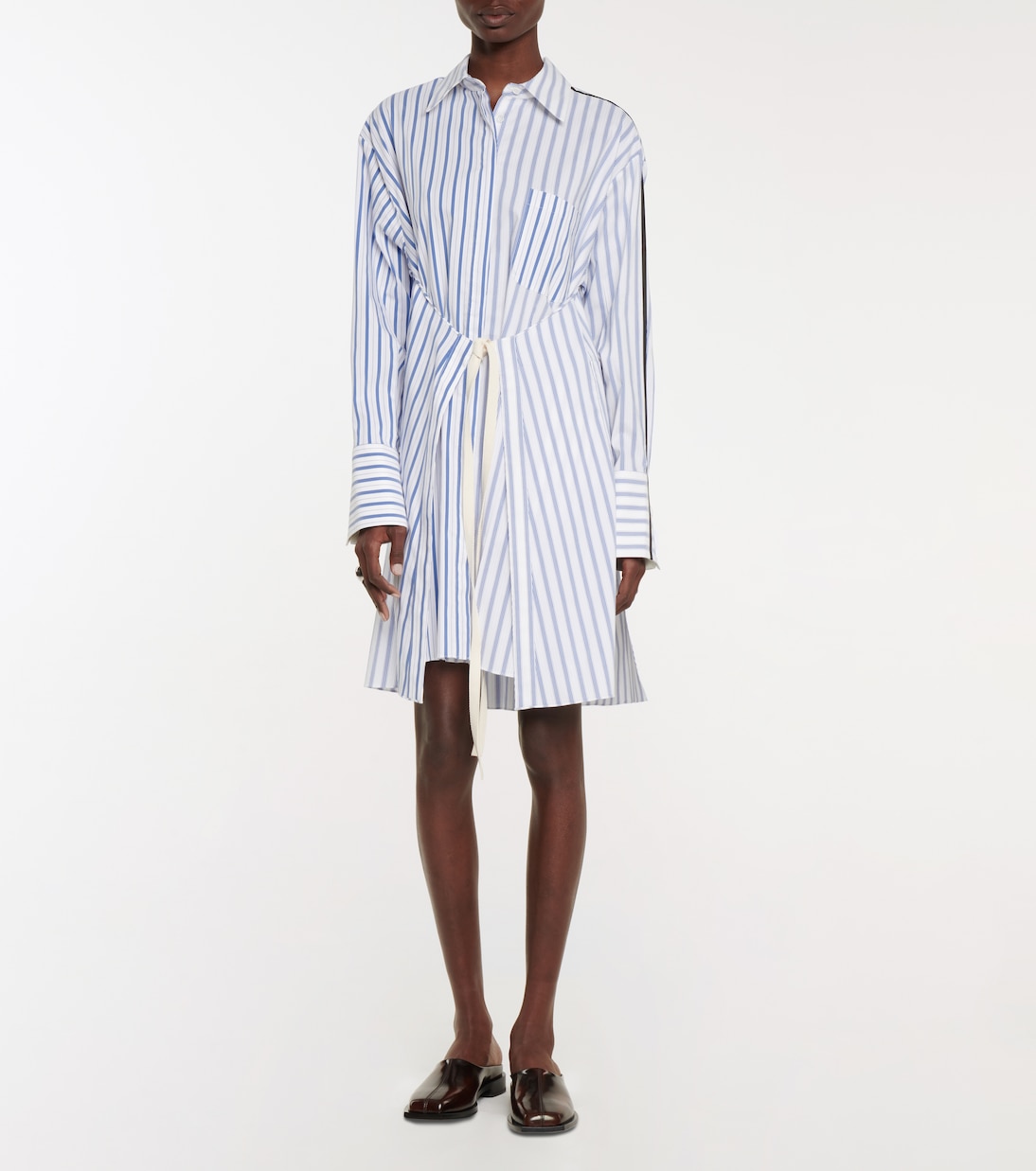 Striped shirt dress | Peter Do