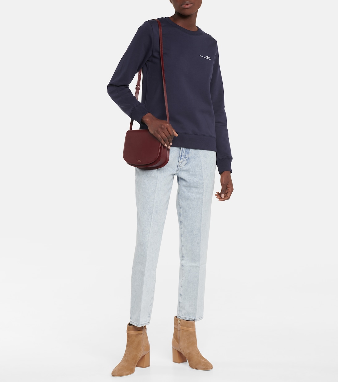 Le High Straight cropped jeans | Frame