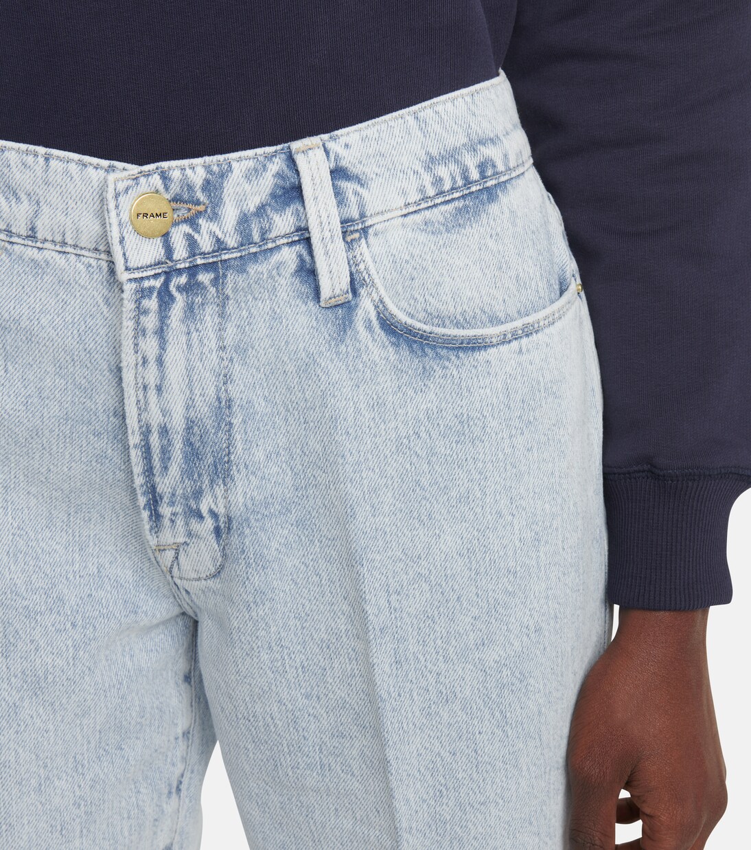 Le High Straight cropped jeans | Frame