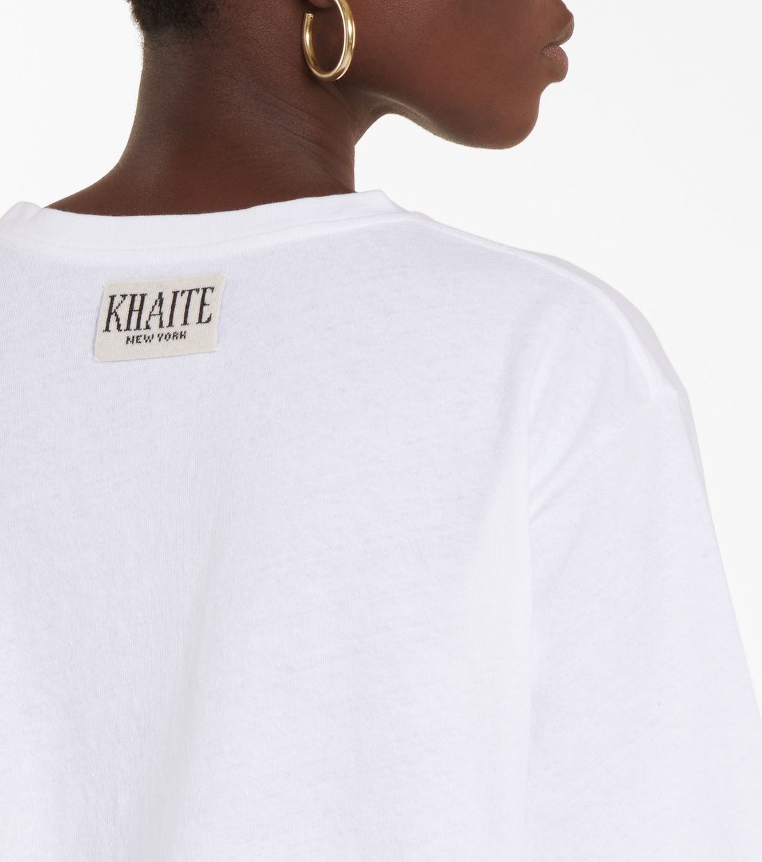 Mae cotton jersey T-shirt | Khaite