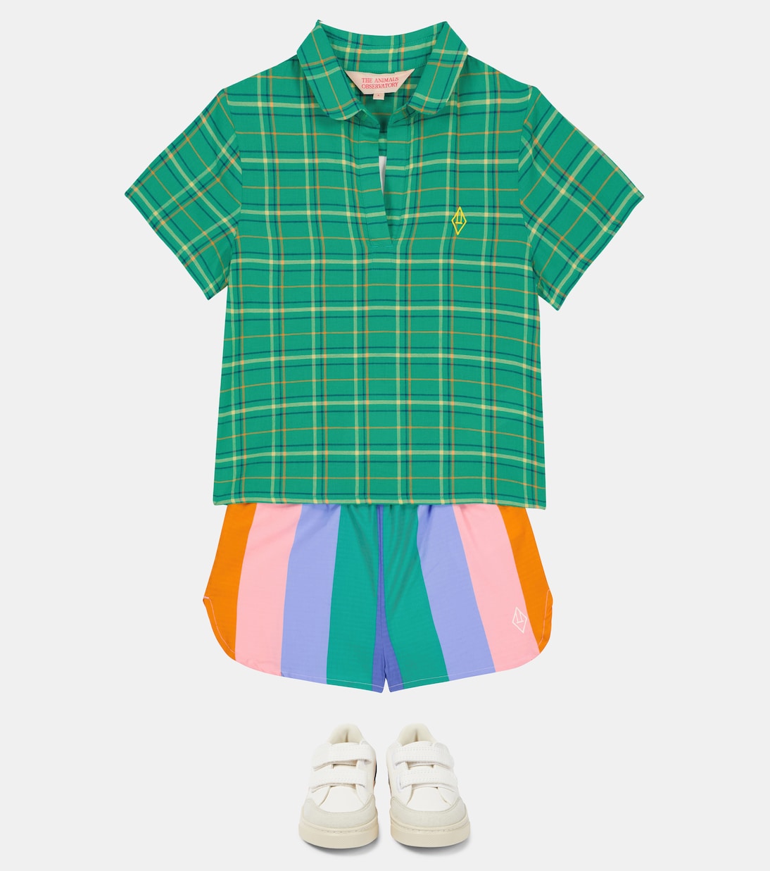 Baskets V-12 en cuir | Veja Kids