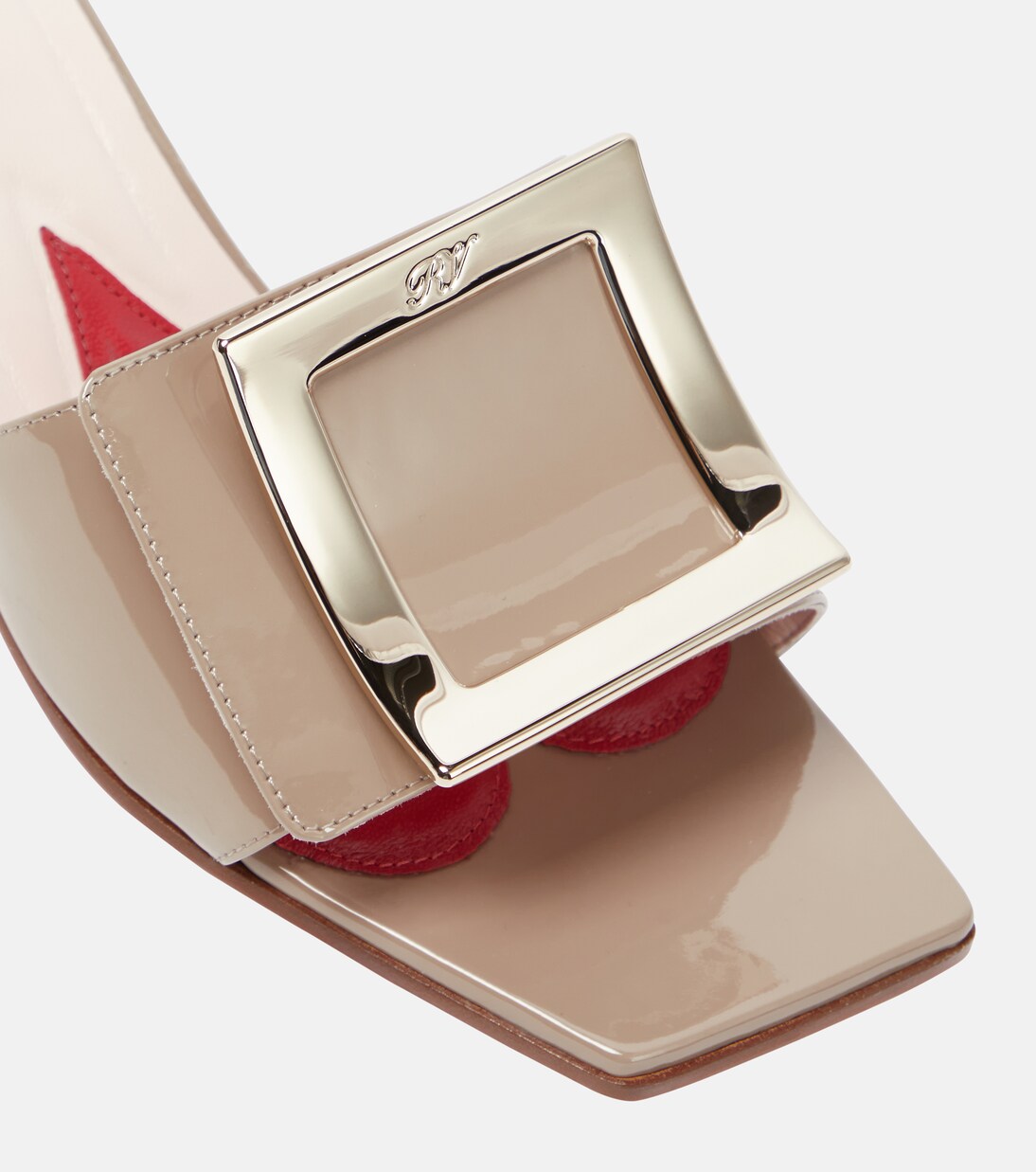 Pantoletten Love Vivier aus Lackleder | Roger Vivier