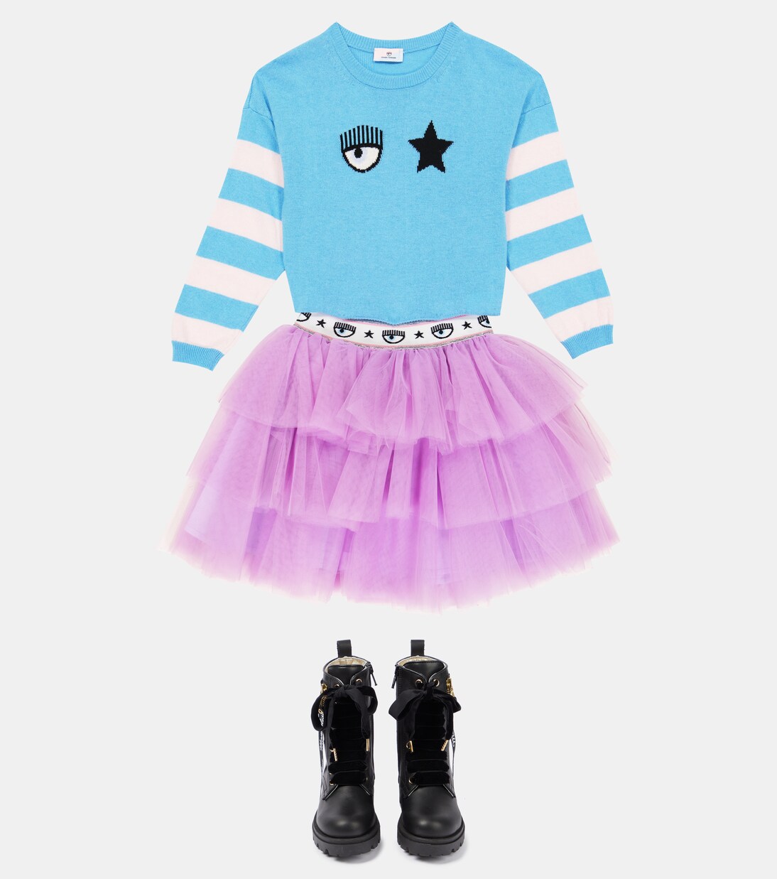 x Chiara Ferragni – Jupe en tulle | Monnalisa