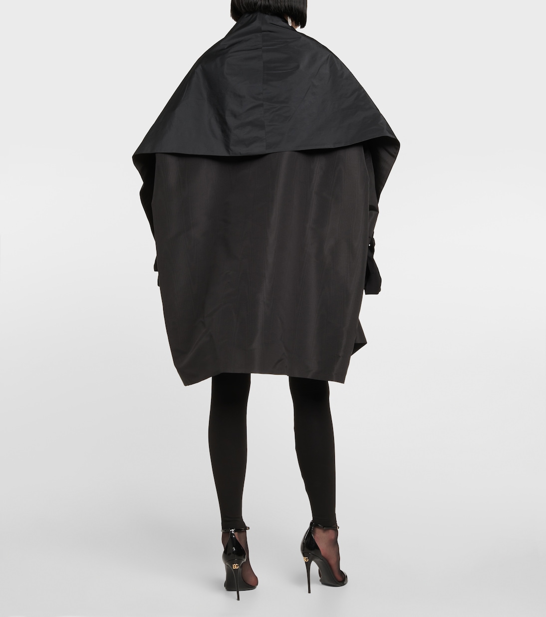 X Kim Mantel aus Taft | Dolce&Gabbana