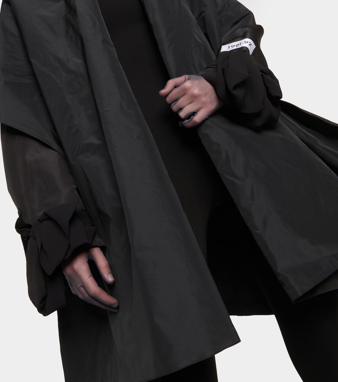 X Kim Mantel aus Taft | Dolce&Gabbana