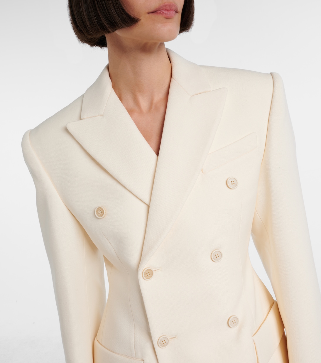 Blazer Contour aus Wolle | Wardrobe.NYC