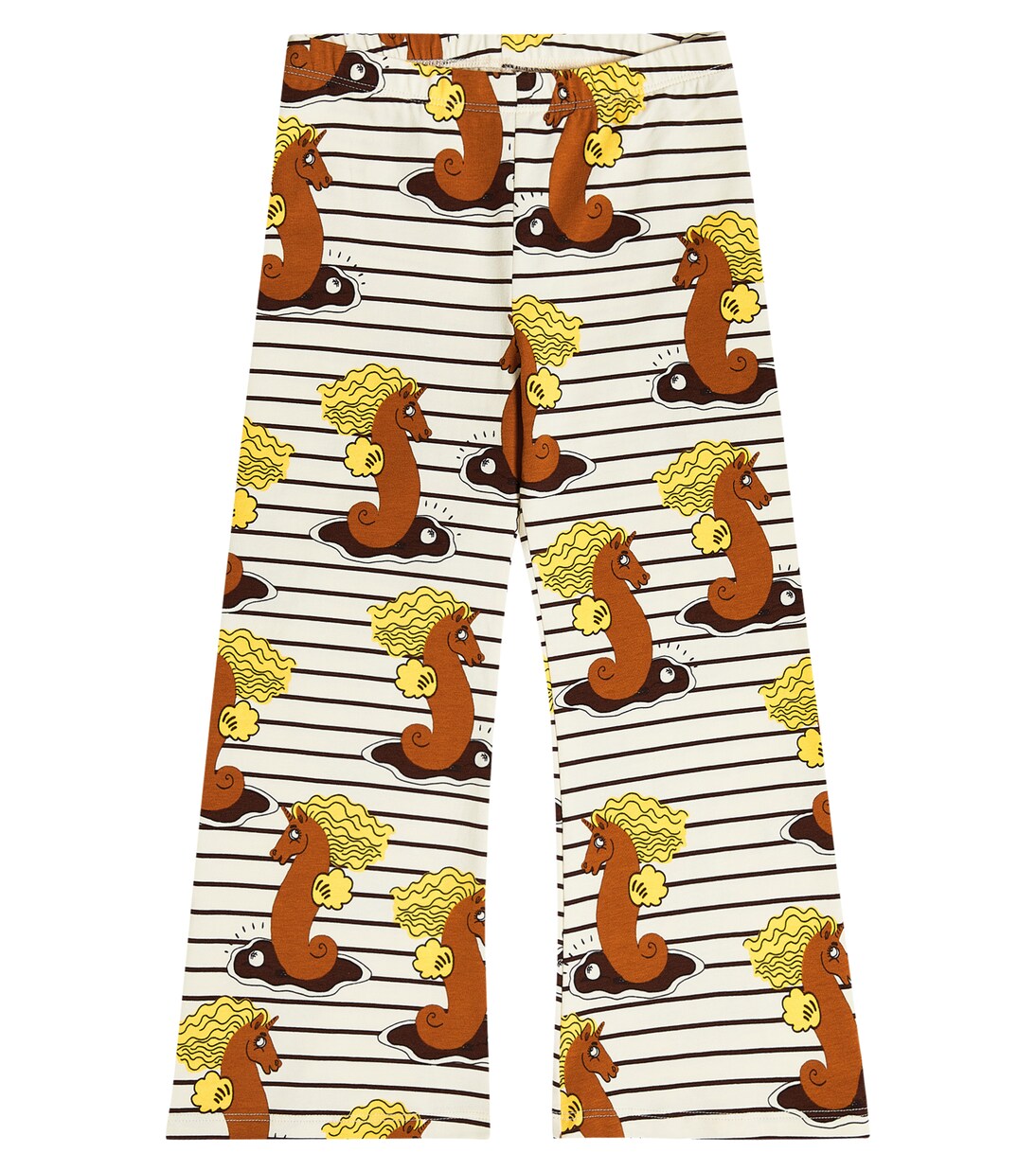 Printed straight pants | Mini Rodini