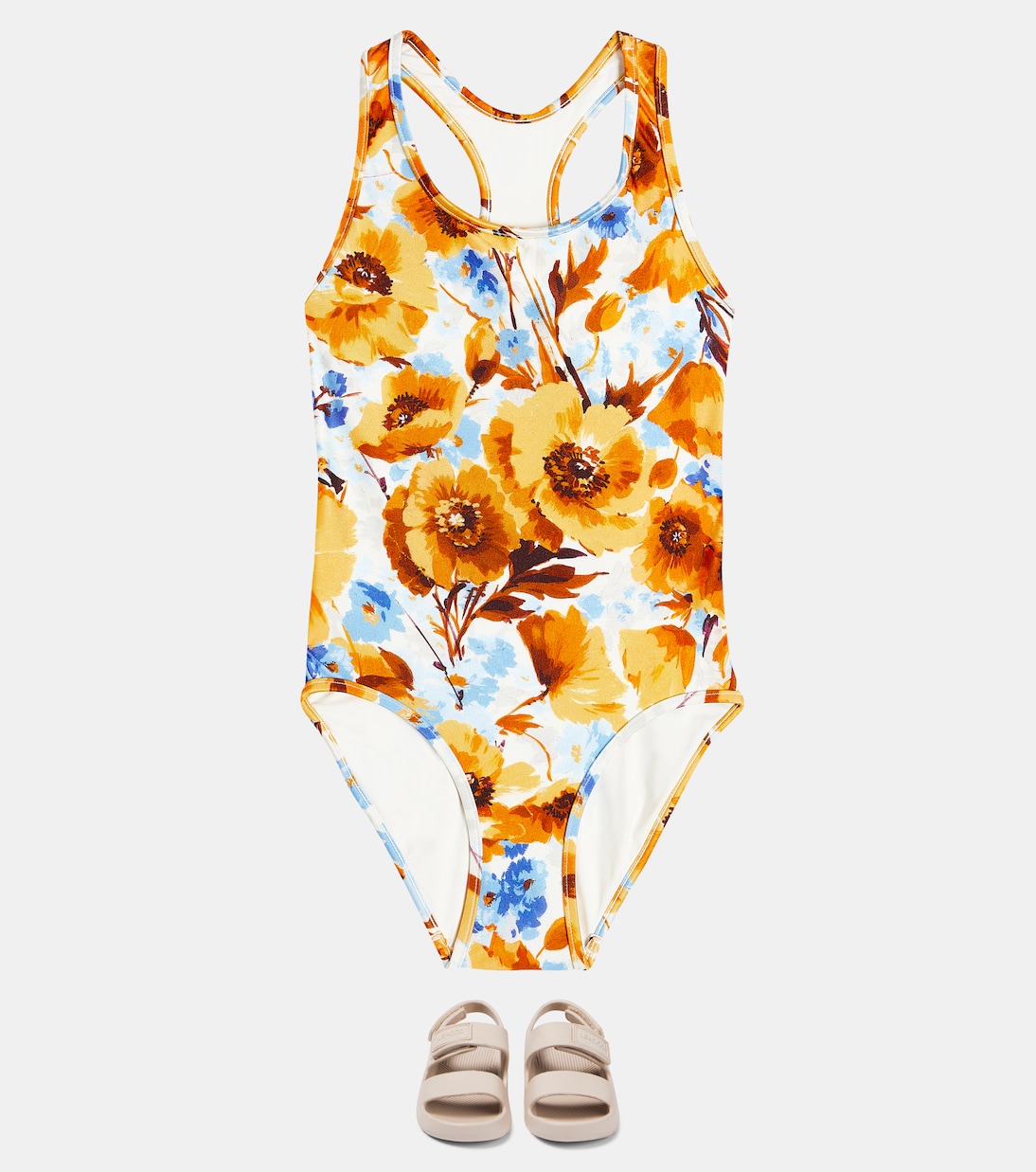 Halcyon floral swimsuit | Zimmermann Kids