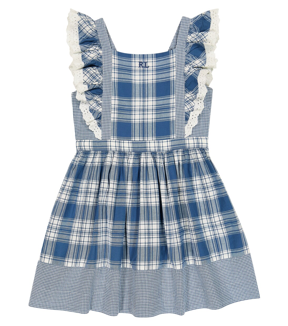 Checked cotton dress | Polo Ralph Lauren Kids