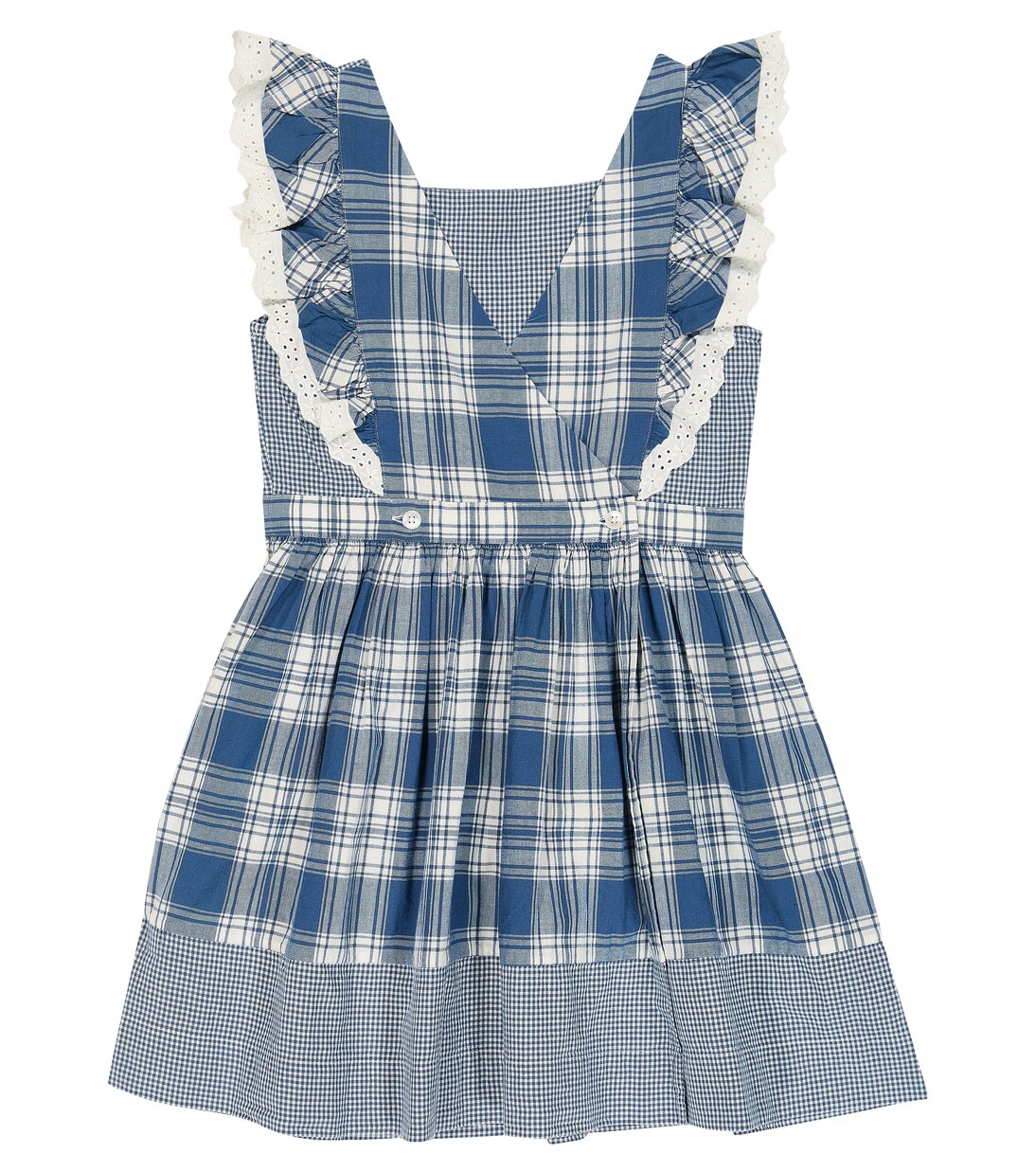 Checked cotton dress | Polo Ralph Lauren Kids