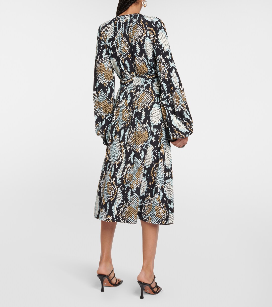 Bedrucktes Midikleid aus Jersey | Proenza Schouler