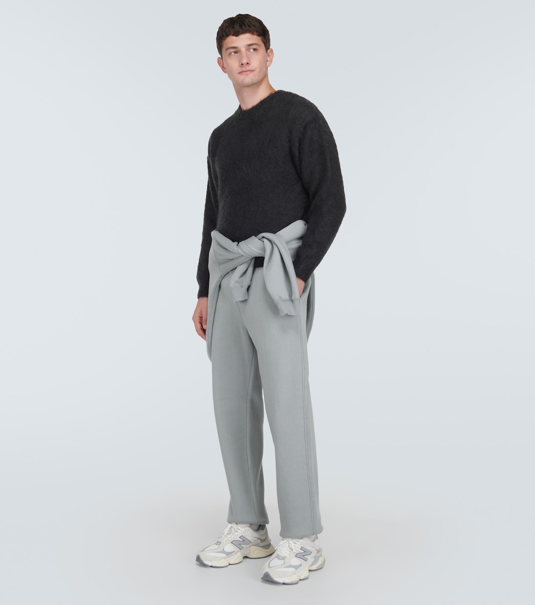 Cotton jersey sweatpants | Auralee