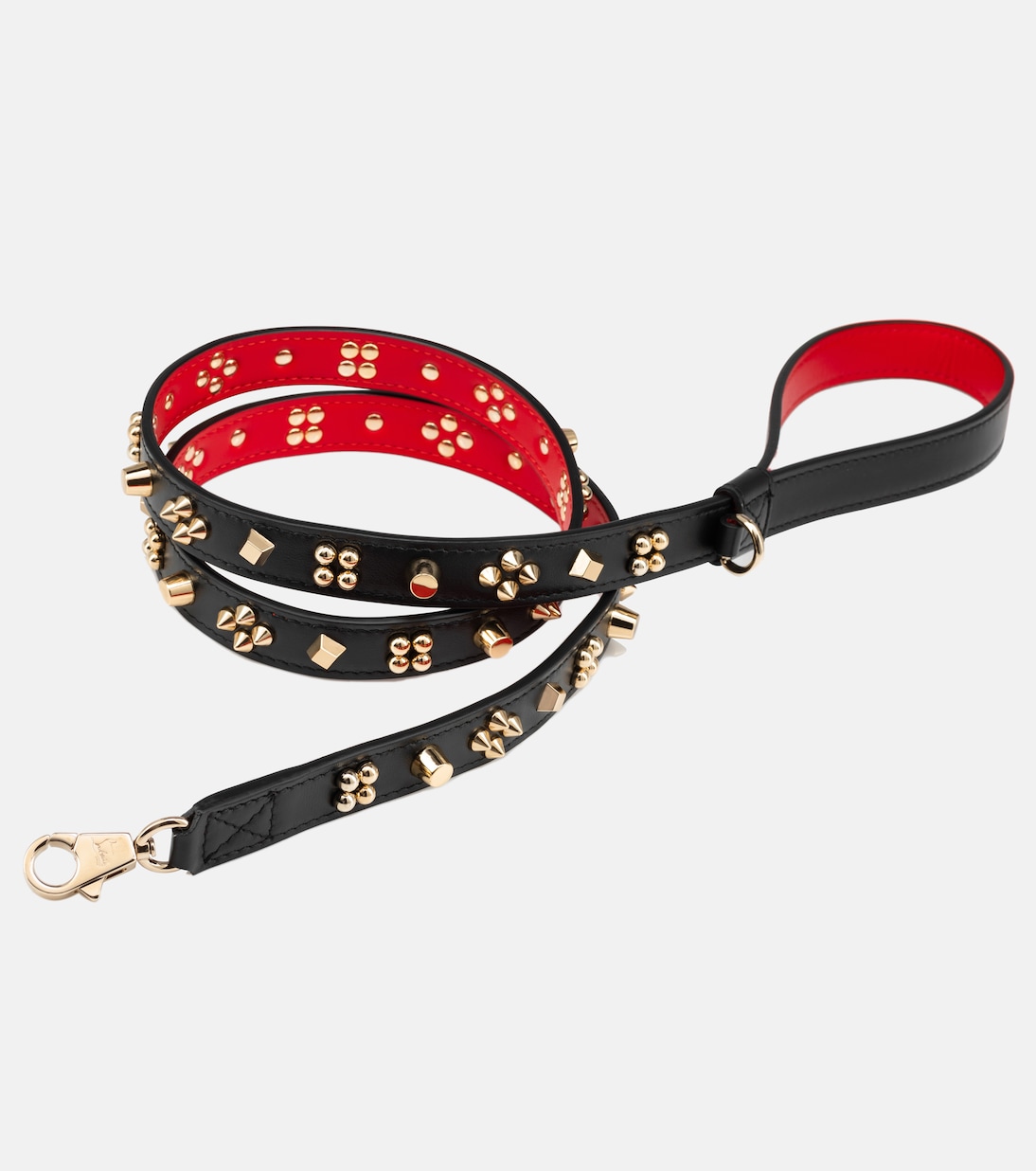 Loubileash embellished leather dog leash | Christian Louboutin