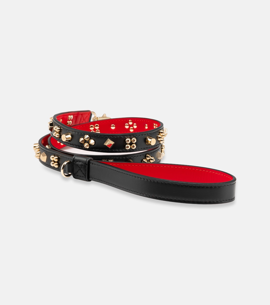 Loubileash embellished leather dog leash | Christian Louboutin