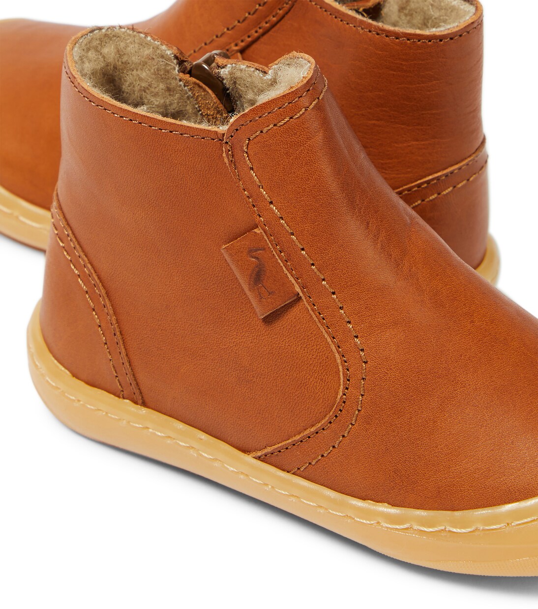 Baby Toastie leather booties | Petit Nord
