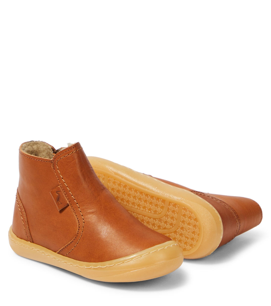 Baby Toastie leather booties | Petit Nord