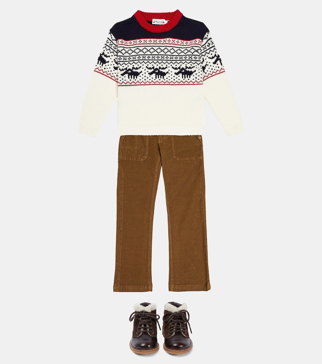 Malone cotton corduroy pants | Bonpoint