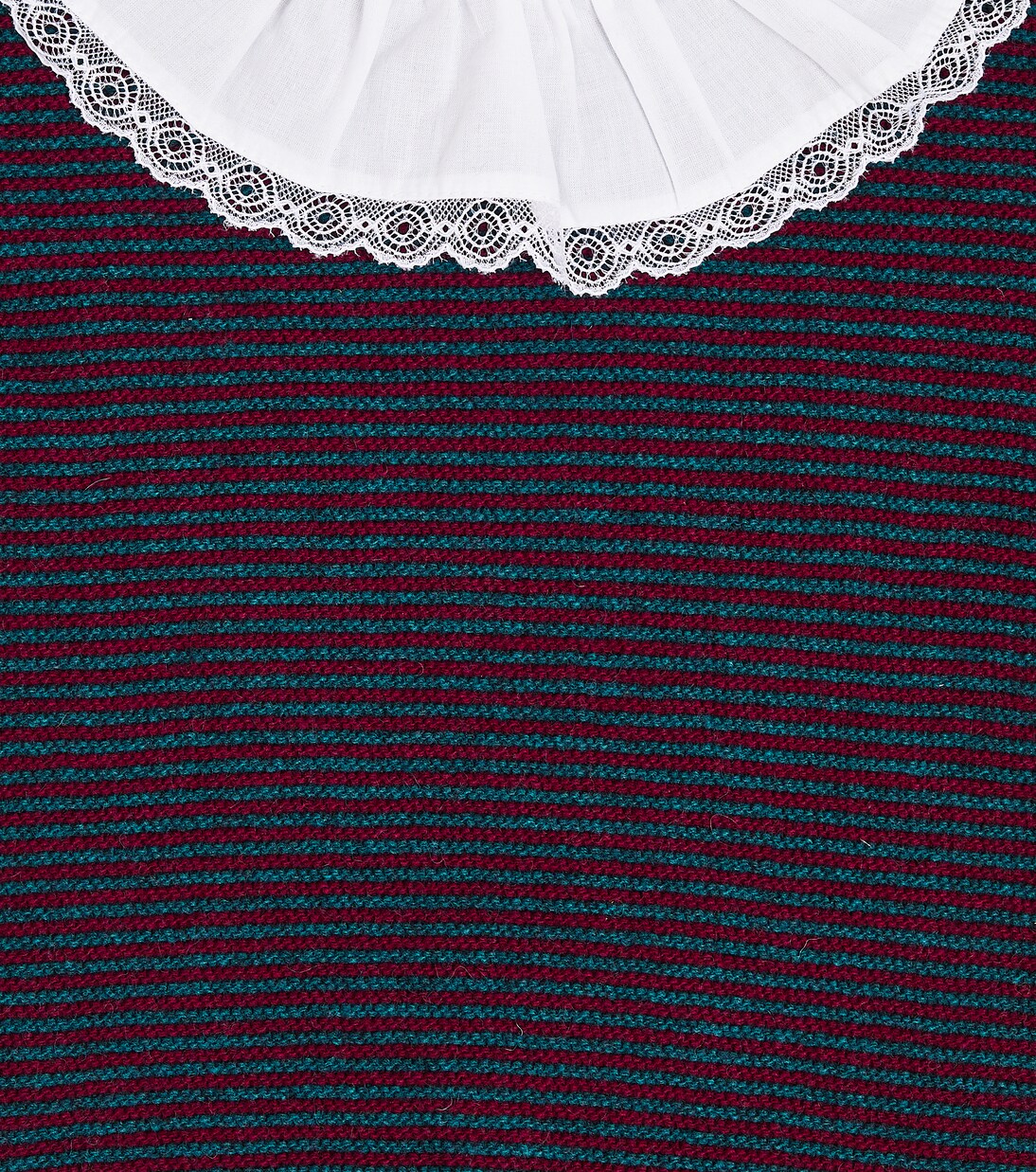 Savannah striped wool-blend sweater | La Coqueta