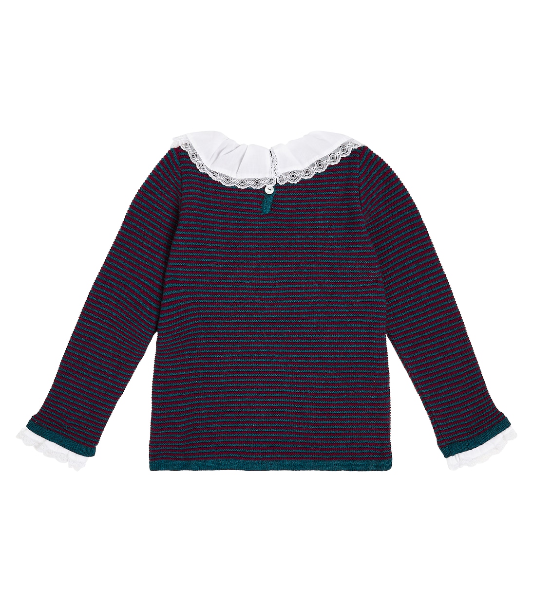 Savannah striped wool-blend sweater | La Coqueta