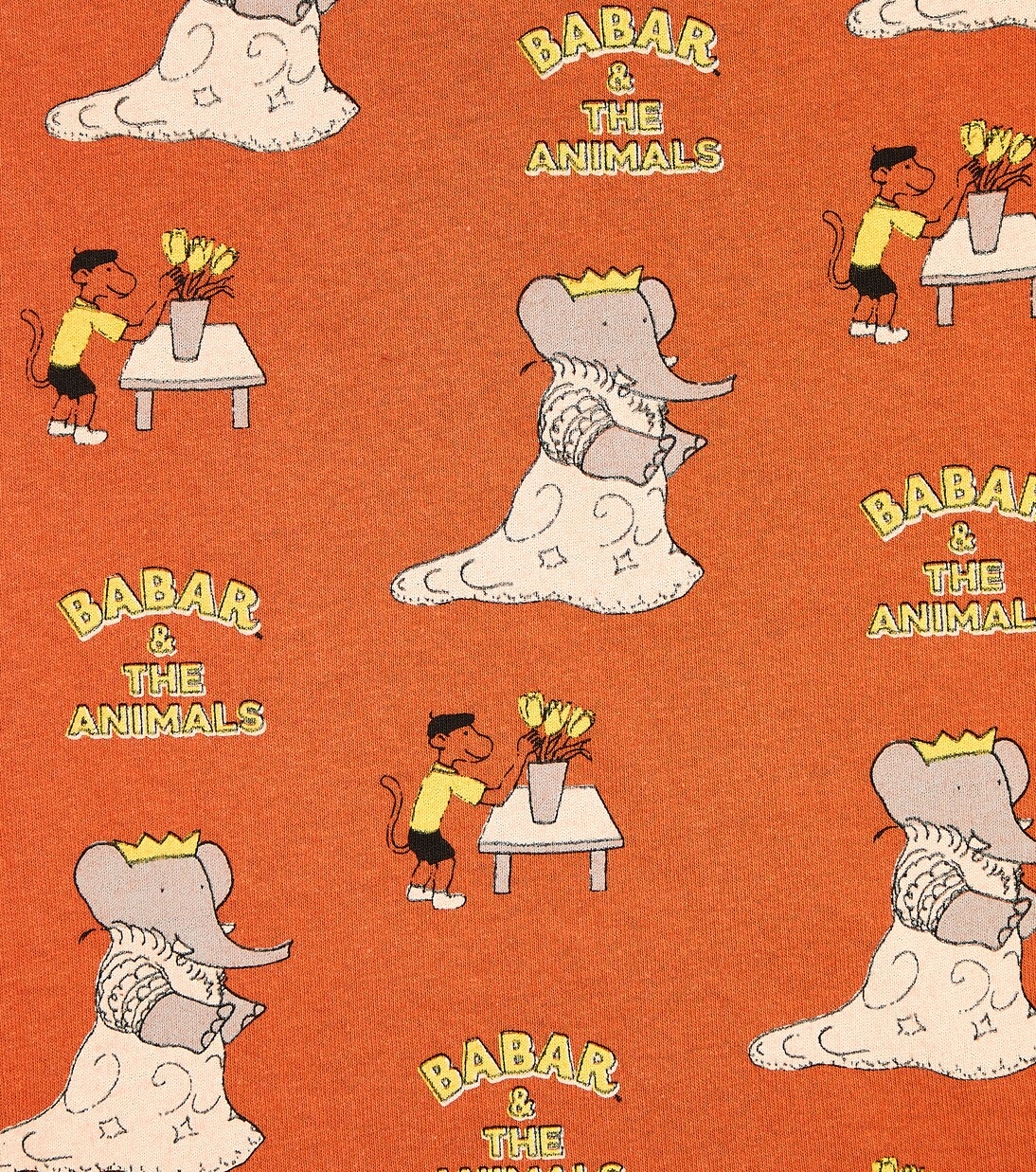 Flamingo cotton jersey dress | The Animals Observatory