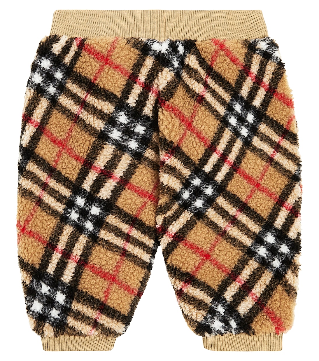 Baby Burberry Check teddy sweatpants | Burberry Kids