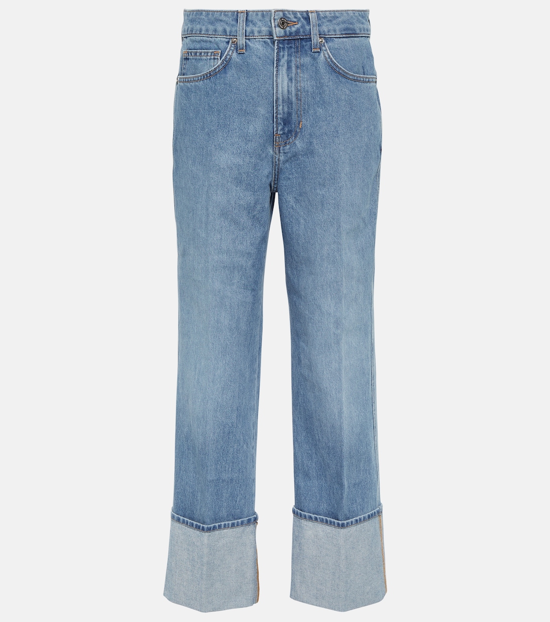 High-Rise Straight Jeans Dylan | Veronica Beard