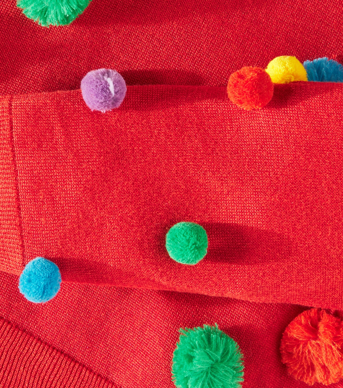 Cotton-blend lamé sweater | Stella McCartney Kids