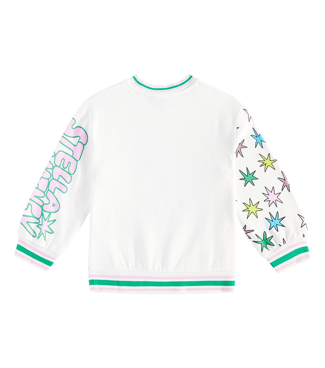 Printed cotton jersey sweatshirt | Stella McCartney Kids