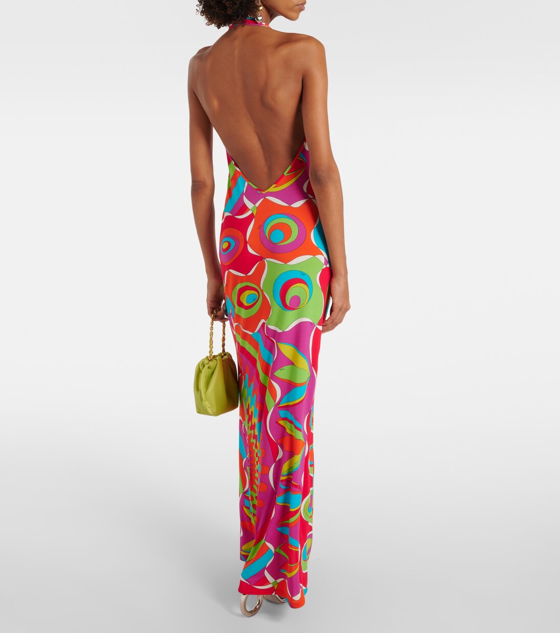 Maxikleid Bersaglio aus Jersey | Pucci