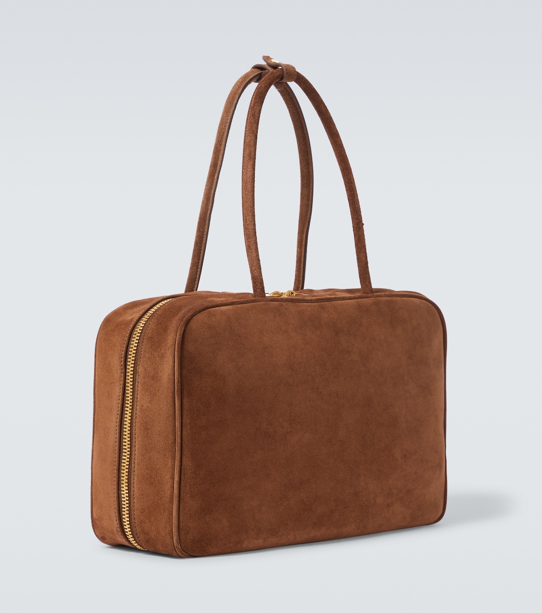 Logo suede tote bag | Miu Miu