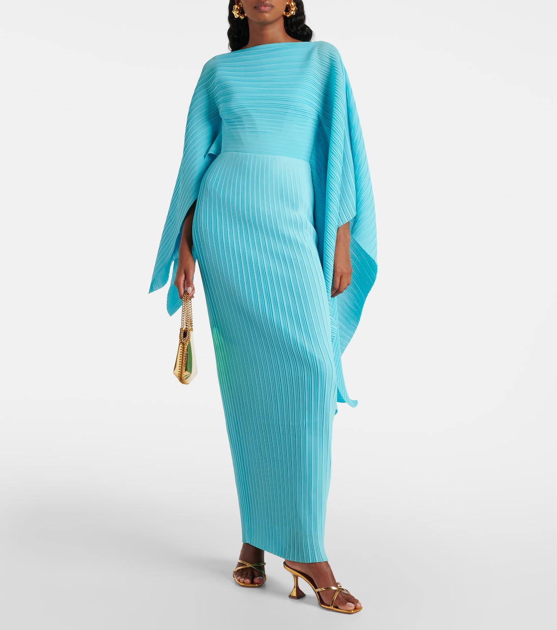 Maxikleid Adami aus Chiffon | Solace London