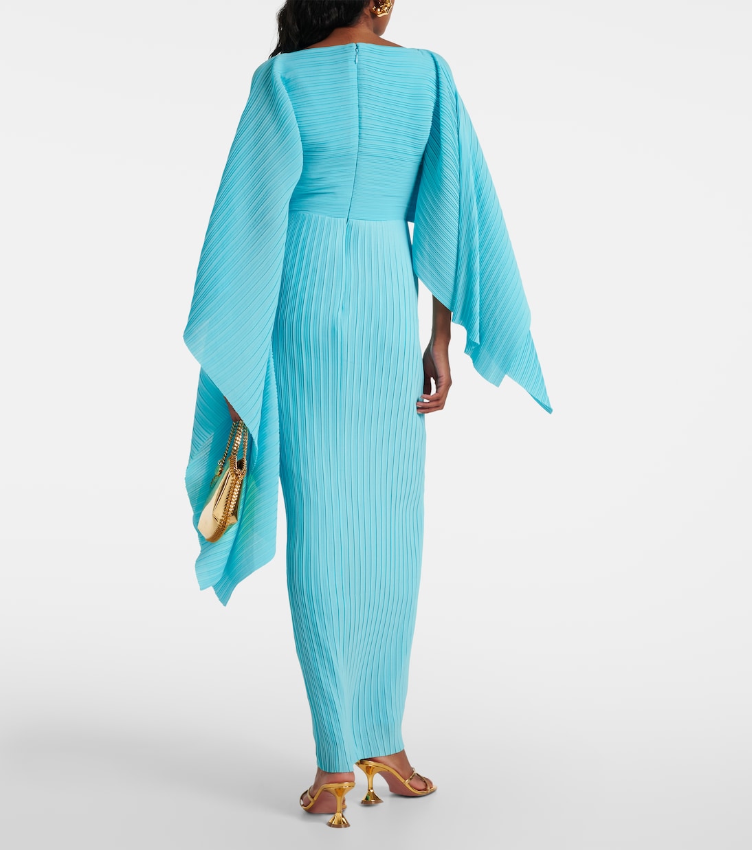 Maxikleid Adami aus Chiffon | Solace London