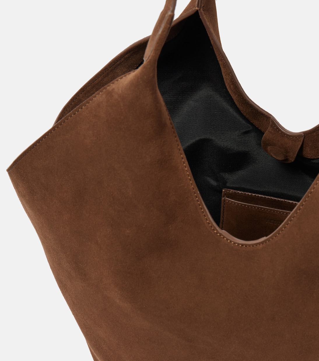 Phantom Large suede tote bag | Aesther Ekme