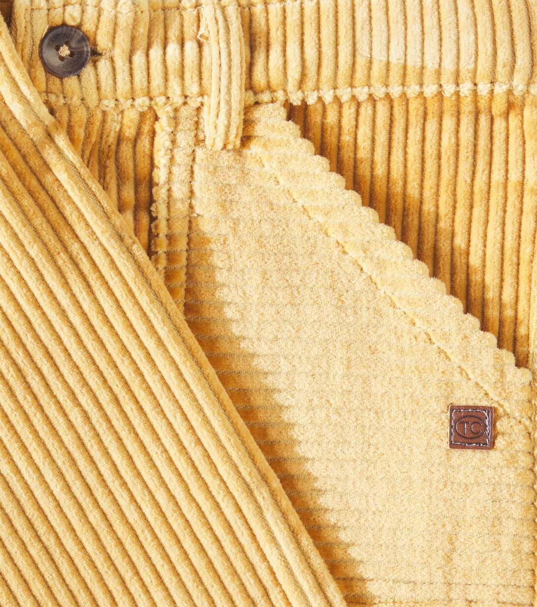 Cotton corduroy straight pants | Tartine et Chocolat