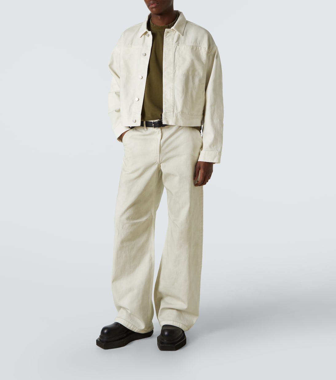 T-shirt Heavy Dart in jersey di cotone | Entire Studios