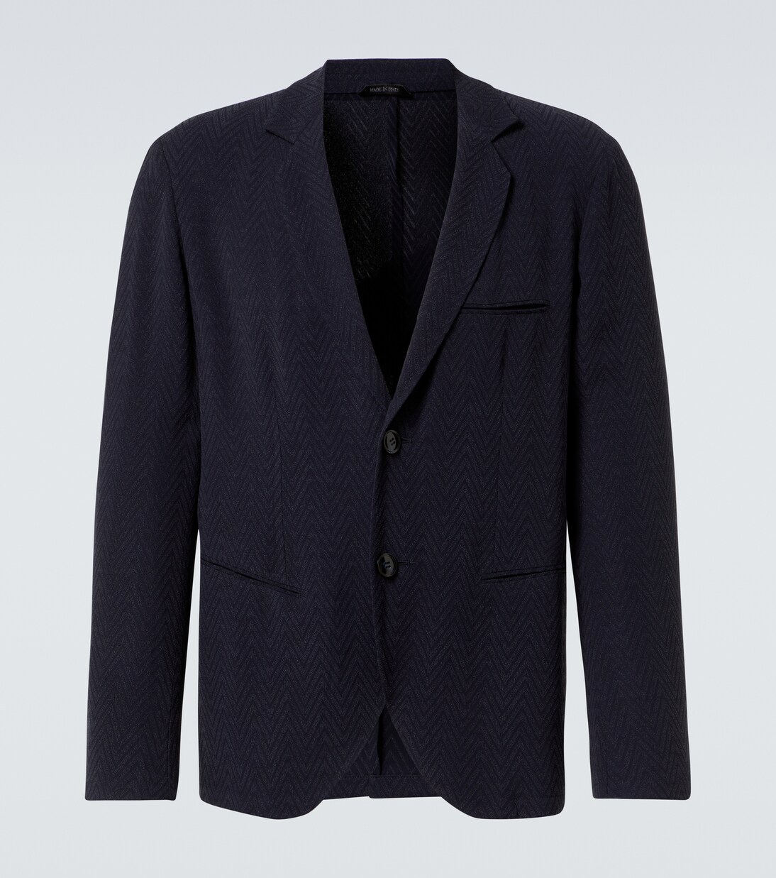 Chevron jacquard blazer | Giorgio Armani