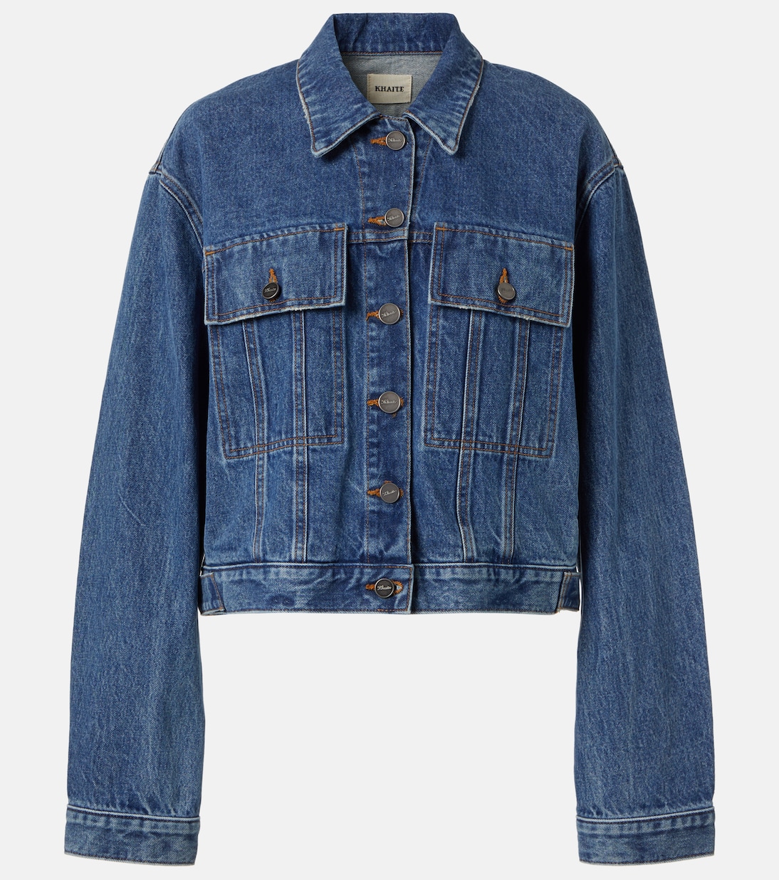 Saunder denim jacket | Khaite