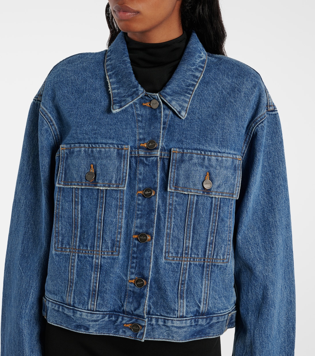 Saunder denim jacket | Khaite