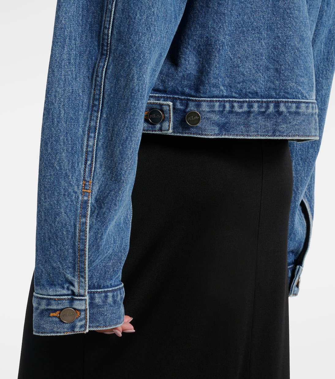 Saunder denim jacket | Khaite