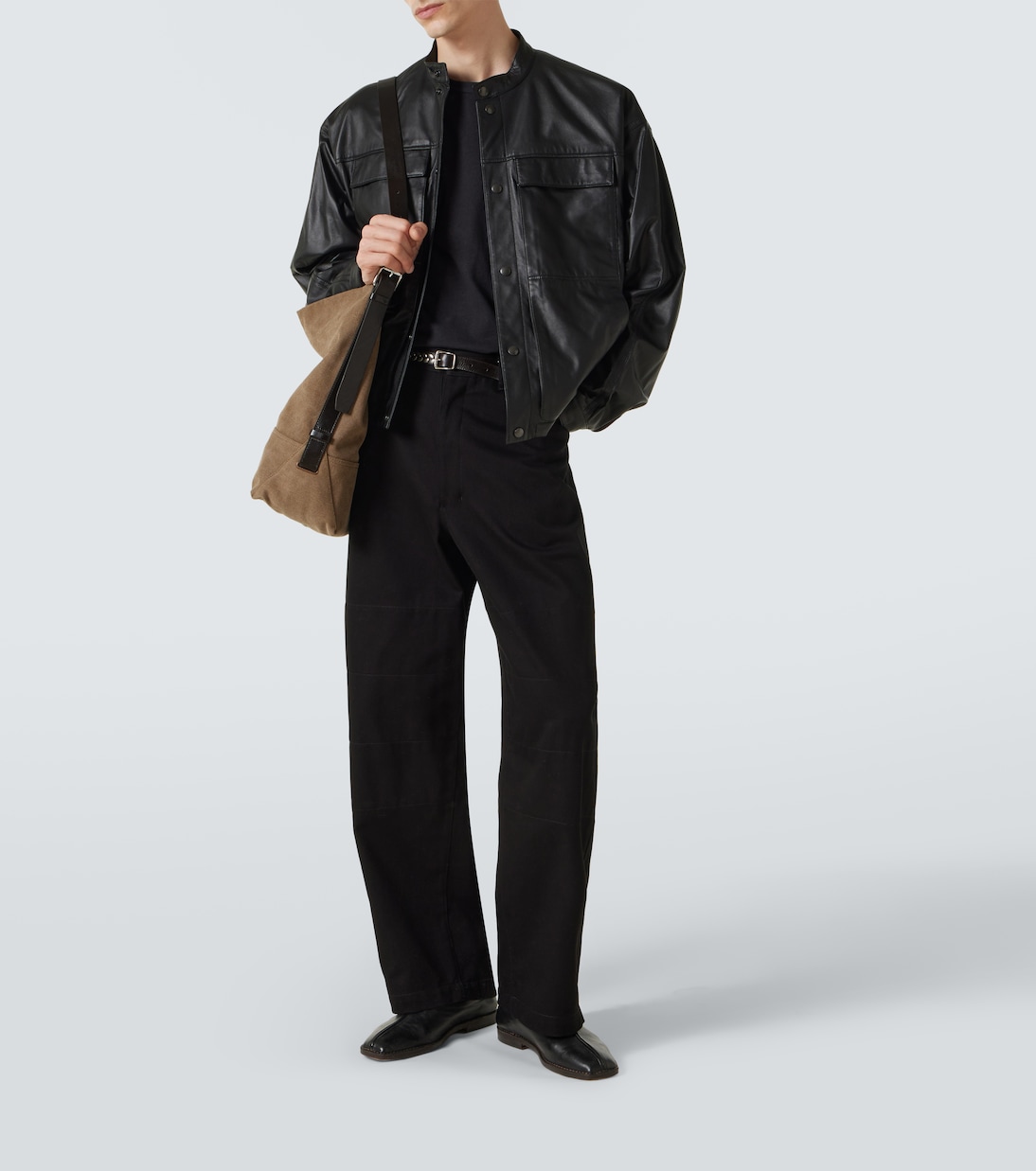 Cotton and linen jersey T-shirt | Lemaire