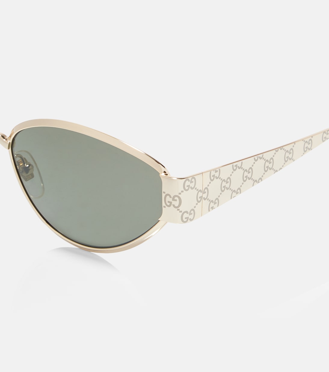 Occhiali da sole cat-eye Guccissima | Gucci