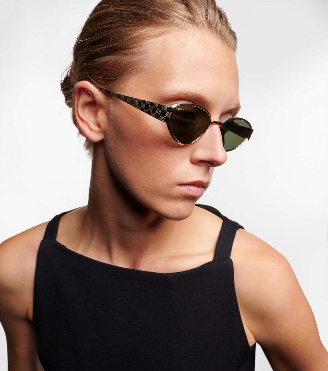 Occhiali da sole cat-eye Guccissima | Gucci