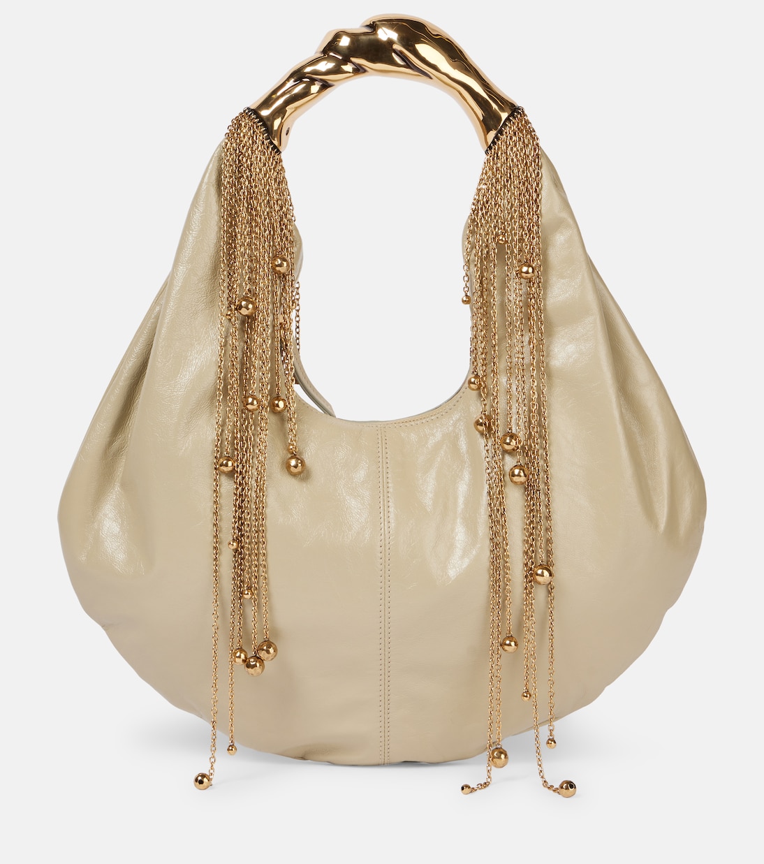 Schultertasche Twisted Shell aus Leder | Chloé