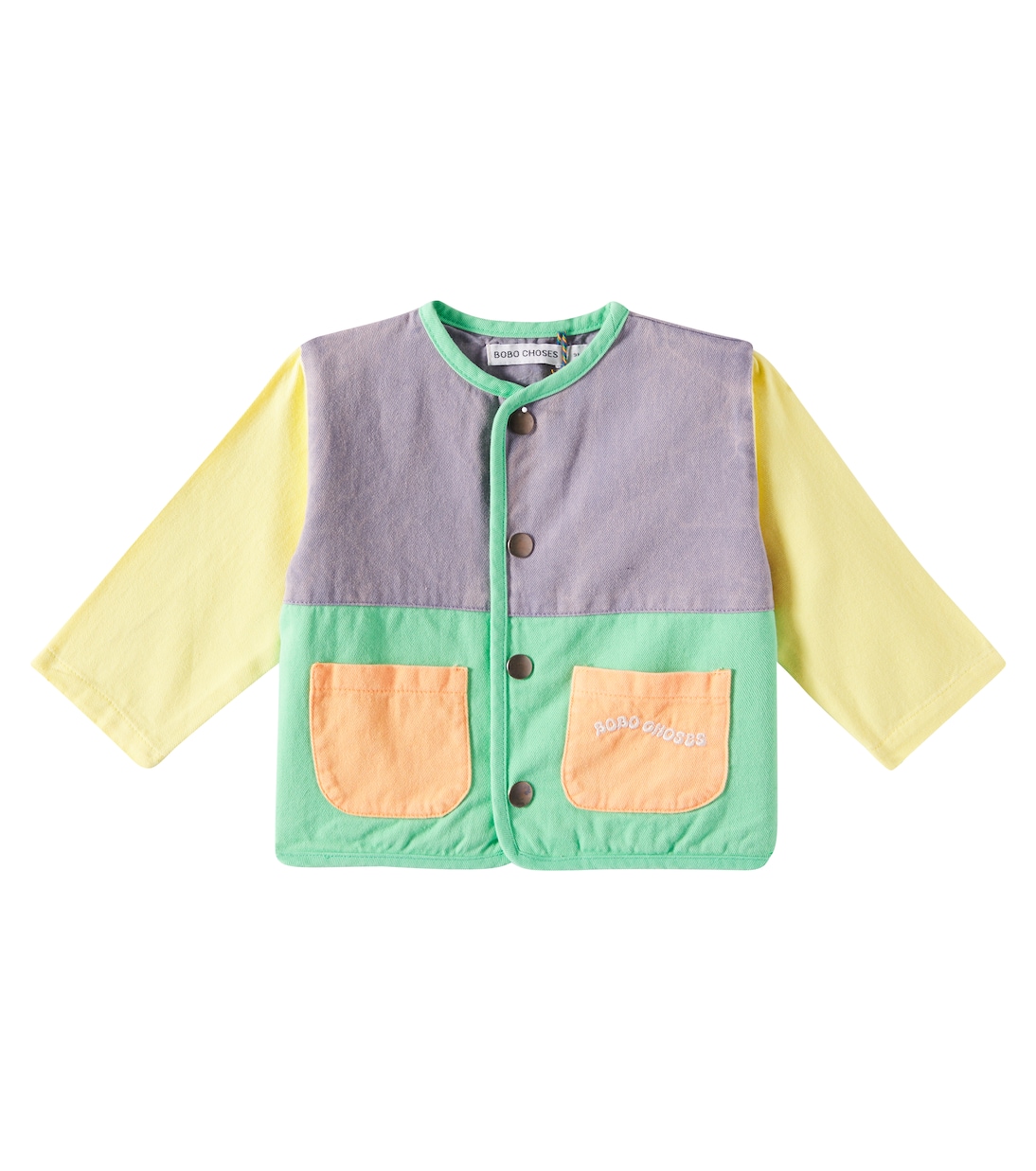 Baby colorblock cotton jacket | Bobo Choses