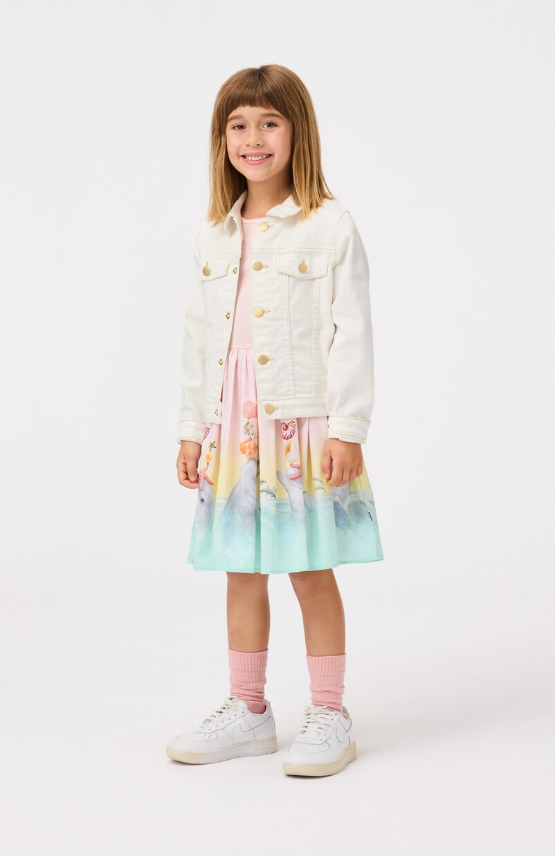 Cissa printed cotton-blend dress | Molo