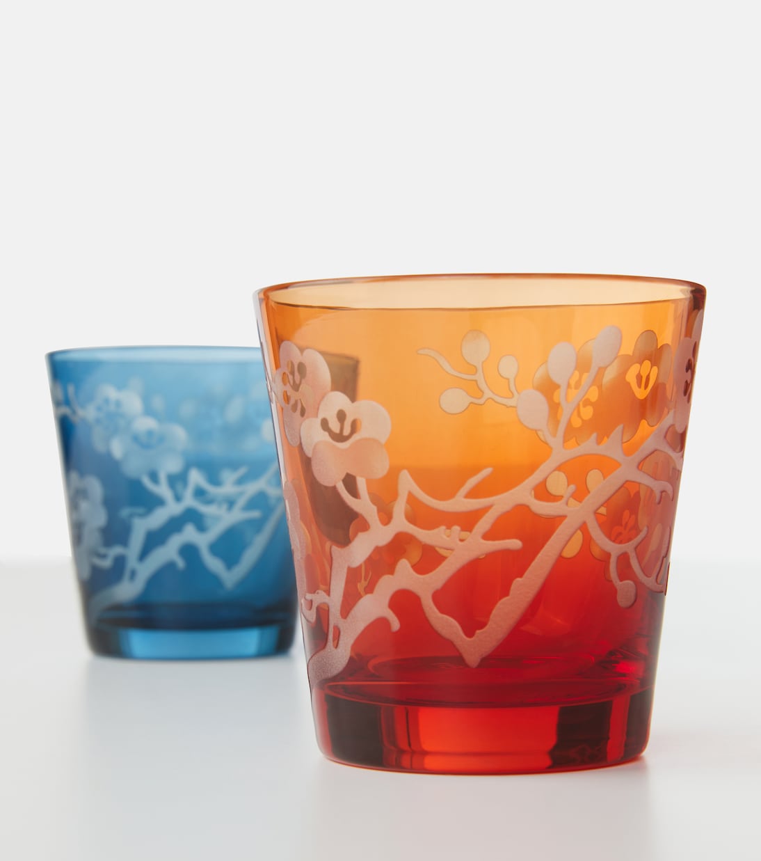 Blossom set of 6 glass tumblers | Polspotten