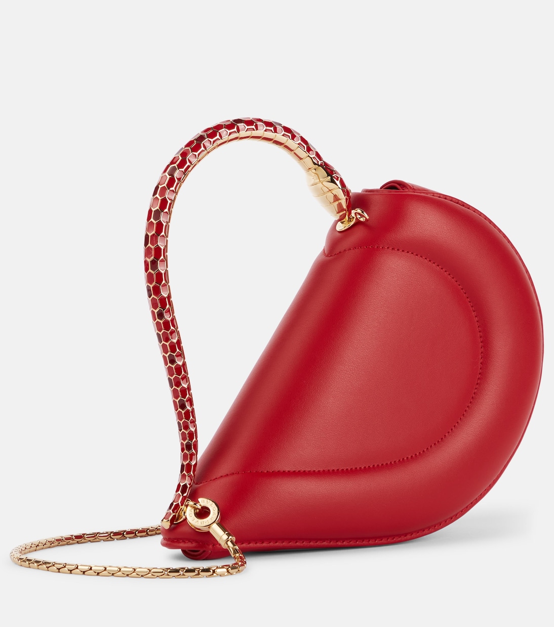 Serpenti Cuore 1968 leather shoulder bag | Bvlgari