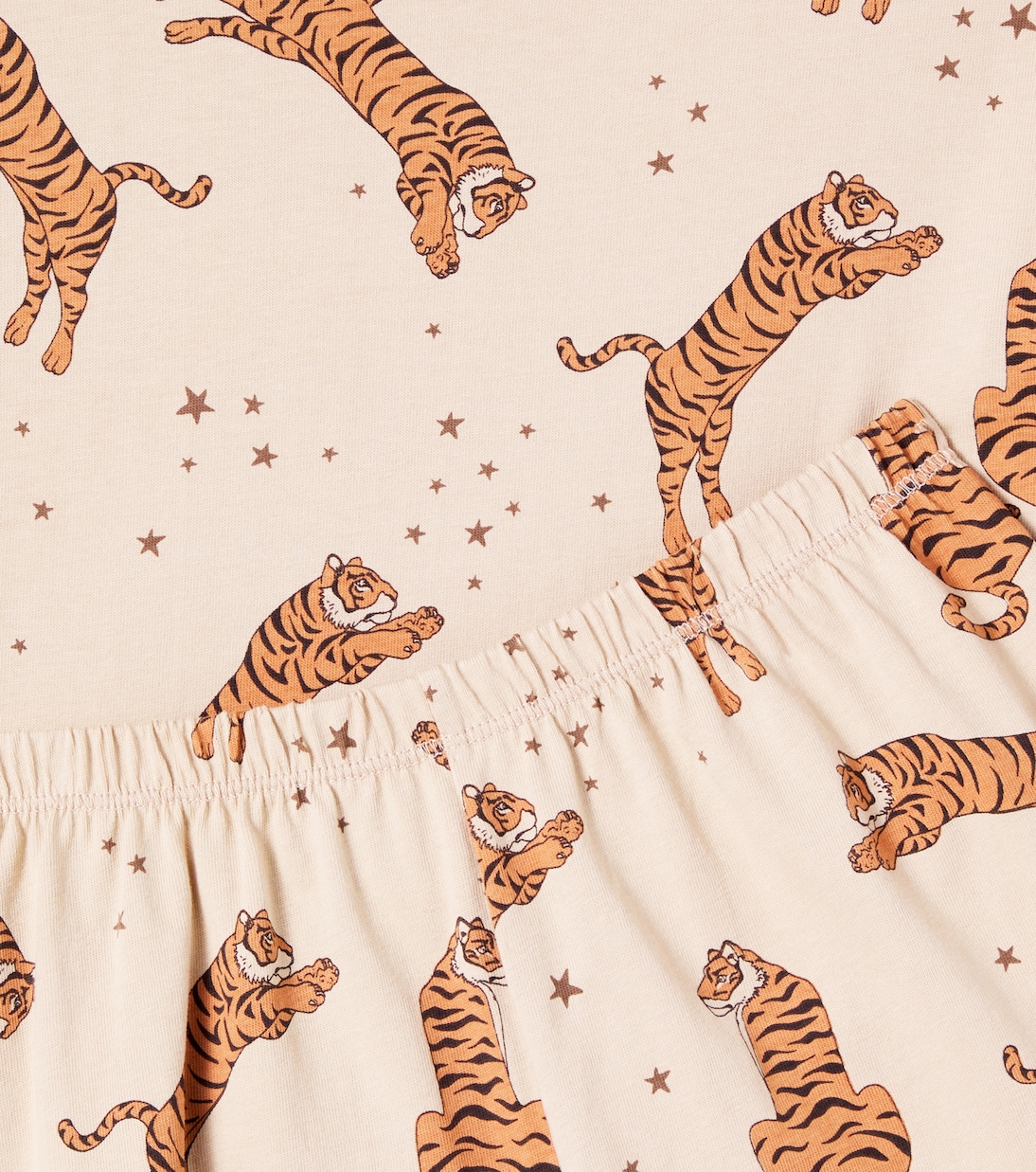 Ensemble t-shirt et short Lin en coton | Konges Sløjd